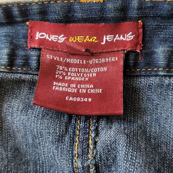 Jones Wear Jeans Denim Skirt Size 8 - Picture 3 of 10